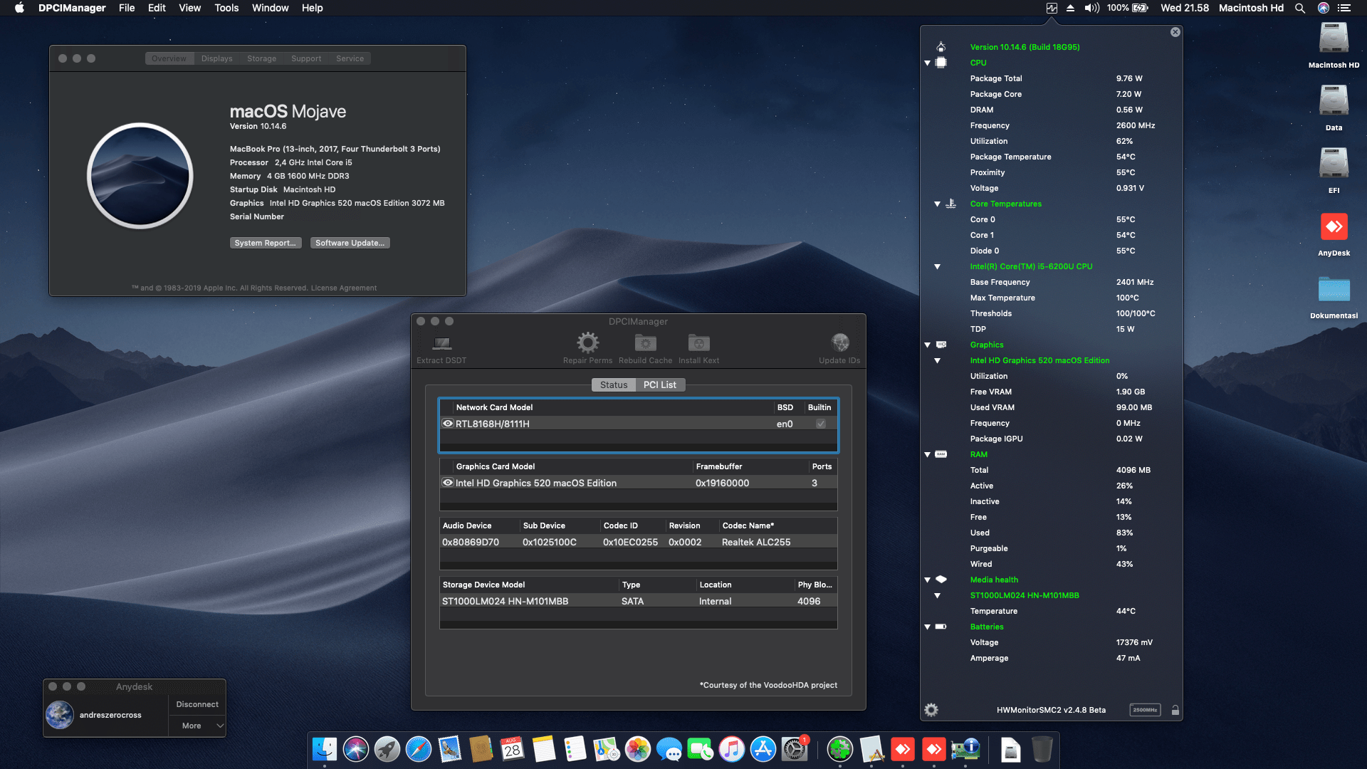 Acer Aspire E5 574G 53HW [Intel HD 520] 1